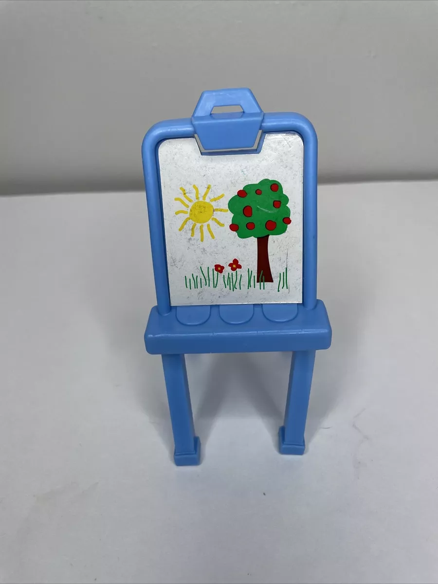 Fisher Price Loving Family Painting Art Easel for Kid Room Vtg 1994