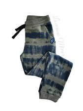 Lucky Brand Big Boys Lazy Day Jogger Pants Tie-Dye Olive Green Sz XL 18/20 NEW