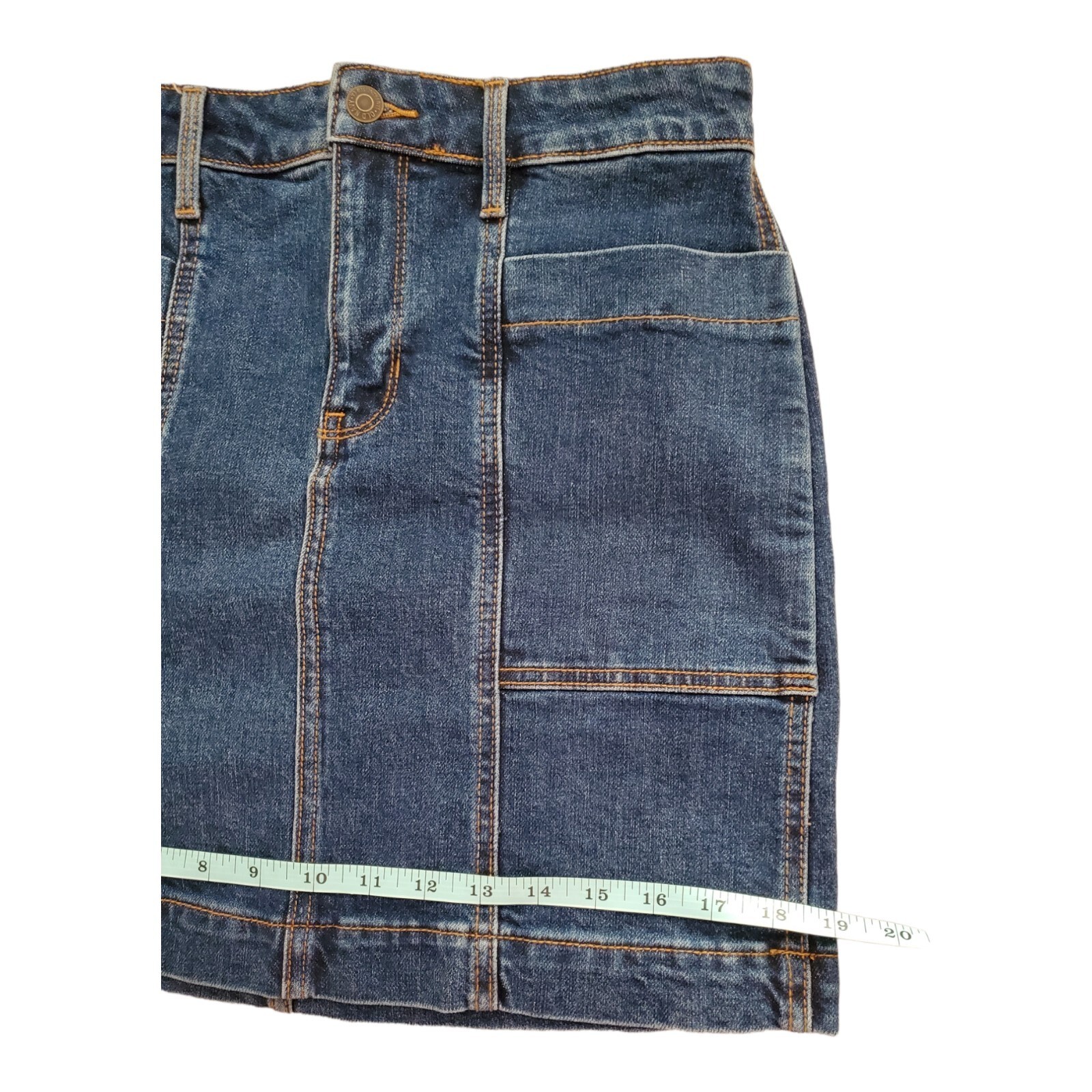 Old Navy Womans Size 2 Small Basic Dark Wash Deni… - image 9