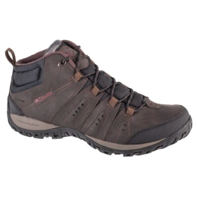 Chaussures Randonnée Columbia Woodburn II Imperméable – Marron – UK 9