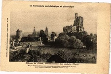 Old postcard La Normandiie - Chateau de GISORS arrondissement des Andelys (182112)