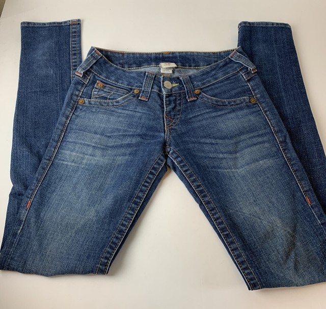 True Religion Size 26 Skinny Jeans Womens RN 112790 CA 30427 Pockets Button Usa eBay