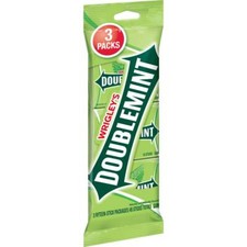 WRIGLEY'S Doublemint Chewing Gum Bulk Pack, 15 Stick Count Pack of 3 - Gum Pac