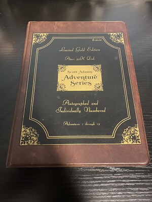 Scott Adams' Adventure Series Gold Edition Boxed Set  Atari 32k Disk RARE