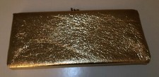 Unbranded VINTAGE Gold Hand Bag / Clutch VERY GOOD COND
