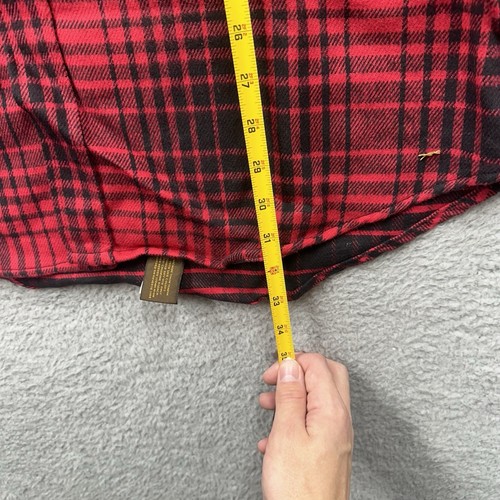 NWT St. Johns Bay Shirt Mens XL Buffalo Plaid Flannel Long Sleeve Button Down - 第 8/10 張圖片