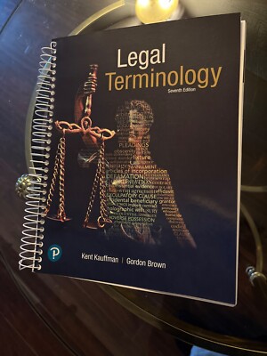 Legal Terminology Seventh Edition 