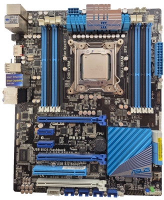 Asus Desktop Motherboard P9X78 USB BIOS Flashback UNTESTED