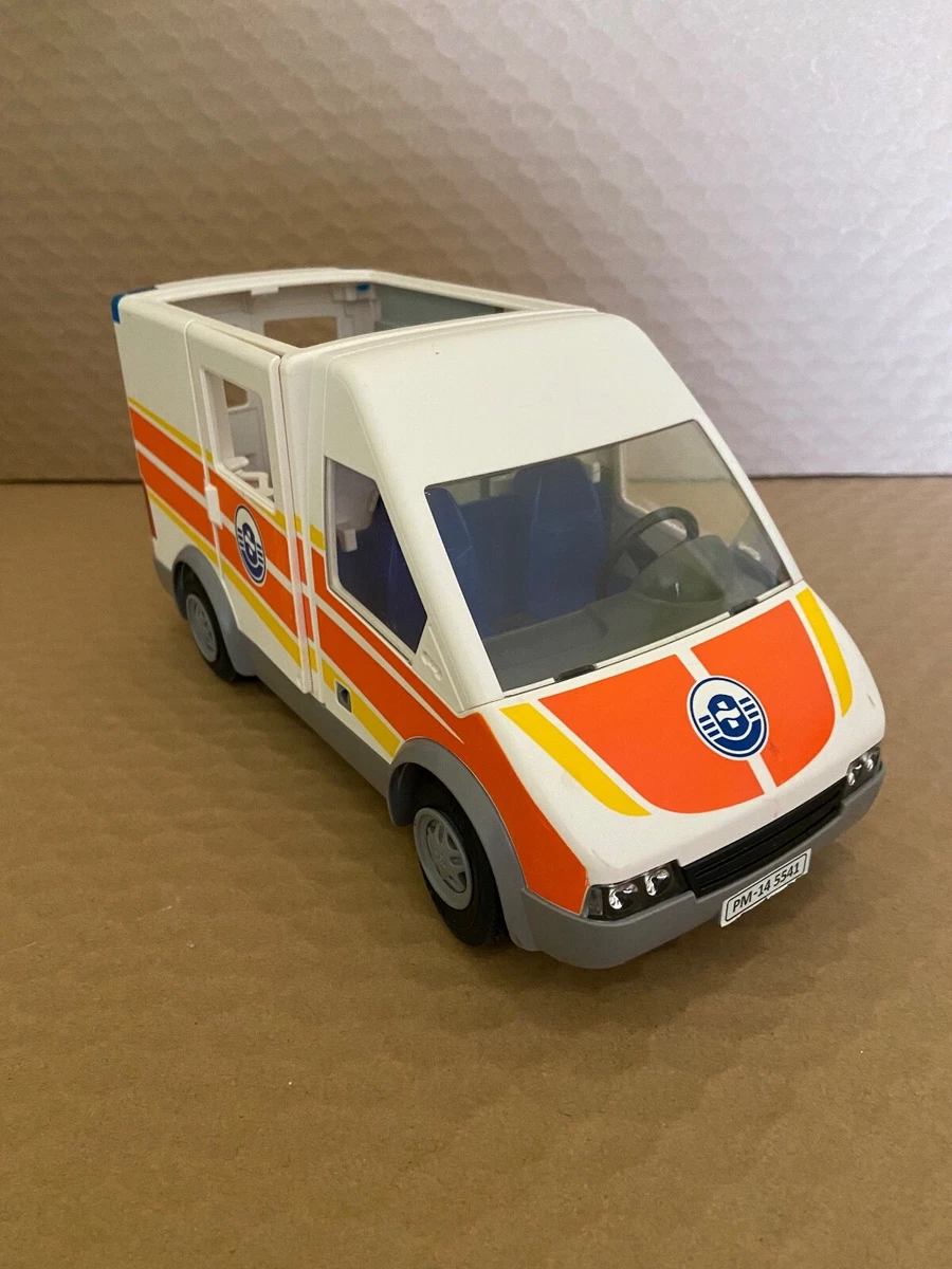 Playmobil 2004 Rescue Ambulance Missing Top