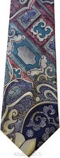 Guess neck tie 100% silk tie neck wear made in USA new designer tie