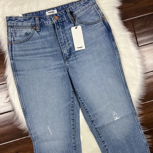 Wrangler Women's Size 28 X 28 Wild West 603 High Rise Straight Denim Jeans - 第 2/9 張圖片