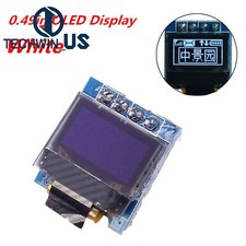 0.49" inch OLED Display White Screen Module SSD1306 64x32 I2C IIC For Arduino