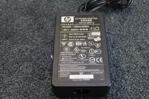 HP Invent Drucker Netzteil C8124-60014, 32 V, nur Netzteil.