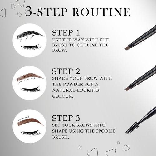 Faces Canada HD Shape Up Brow Kit - Grey 01 - Picture 5 of 9