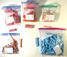 Vintage 160 PERM Rods CURLERS TONI GOODY swing arm blue pink orange yellow white