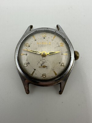 Eldale Project Watch Mechanical Vintage Men s 33mm Swiss Silver Fully Wound Diy