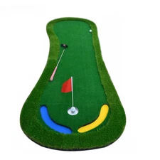 Golf Putting Mats Professional Indoor Putting Practice Golf Ball Marker New