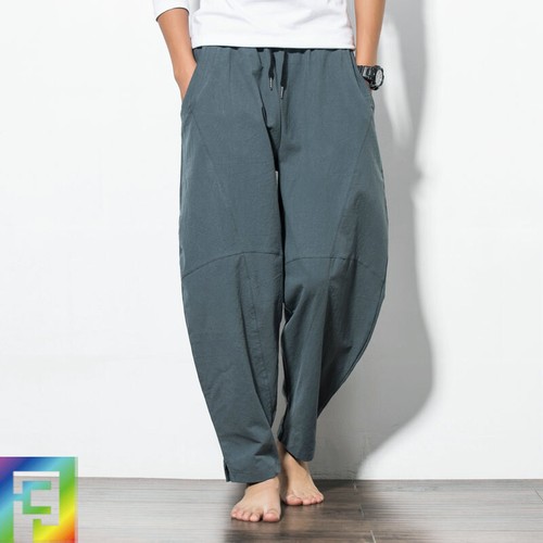 Men's Hippy Pants Casual Loose Harem 