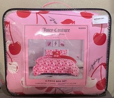 Juicy Couture Pink with Red & White Cherries ...