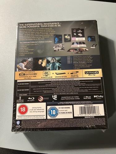 The Exorcist - Collector’s Steelbook Edition (4K UHD + Blu-ray, 1973) 5 Discs UK - Picture 2 of 5
