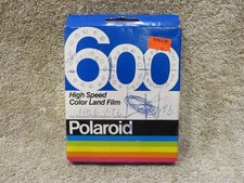 Vtg NIP Polaroid 600 High Speed Color Land Film Exp. 4/83 1 Pkg 10 Pictures -SEE