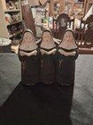 Vintage Chadwick 1963 porcelain mussic box Japan plays Dominique — photo 1