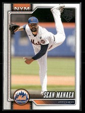 Sean Manaea 2026 Topps #332 New York Mets 3