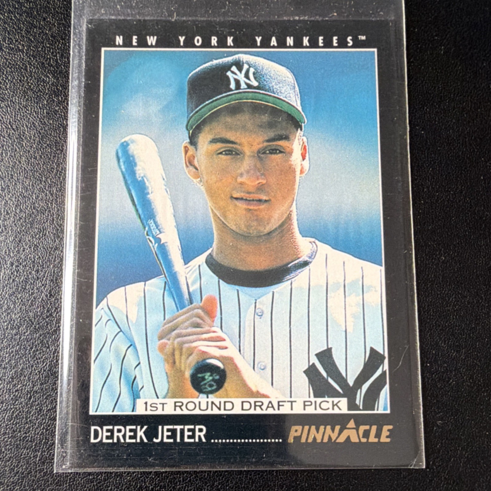 Pinnacle 1993 1st Round Draft Pick Derek Jeter #457 New York Yankees Baseball
