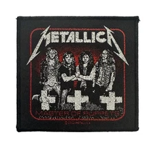 Metallica Master Of Puppets Ba Battle Jacket Sew On Woven Patch - OFFICIAL 21-20