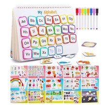 Montessori Preschool Learning Activities Busy Book - Workbook Activity