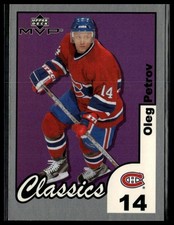 Oleg Petrov 2002-03 Upper Deck MVP #97 Montreal Canadiens
