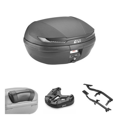 GIVI V45 ARENA TECH Black Case Kit for Sym 500 MAXper Sym TL 2020-2025