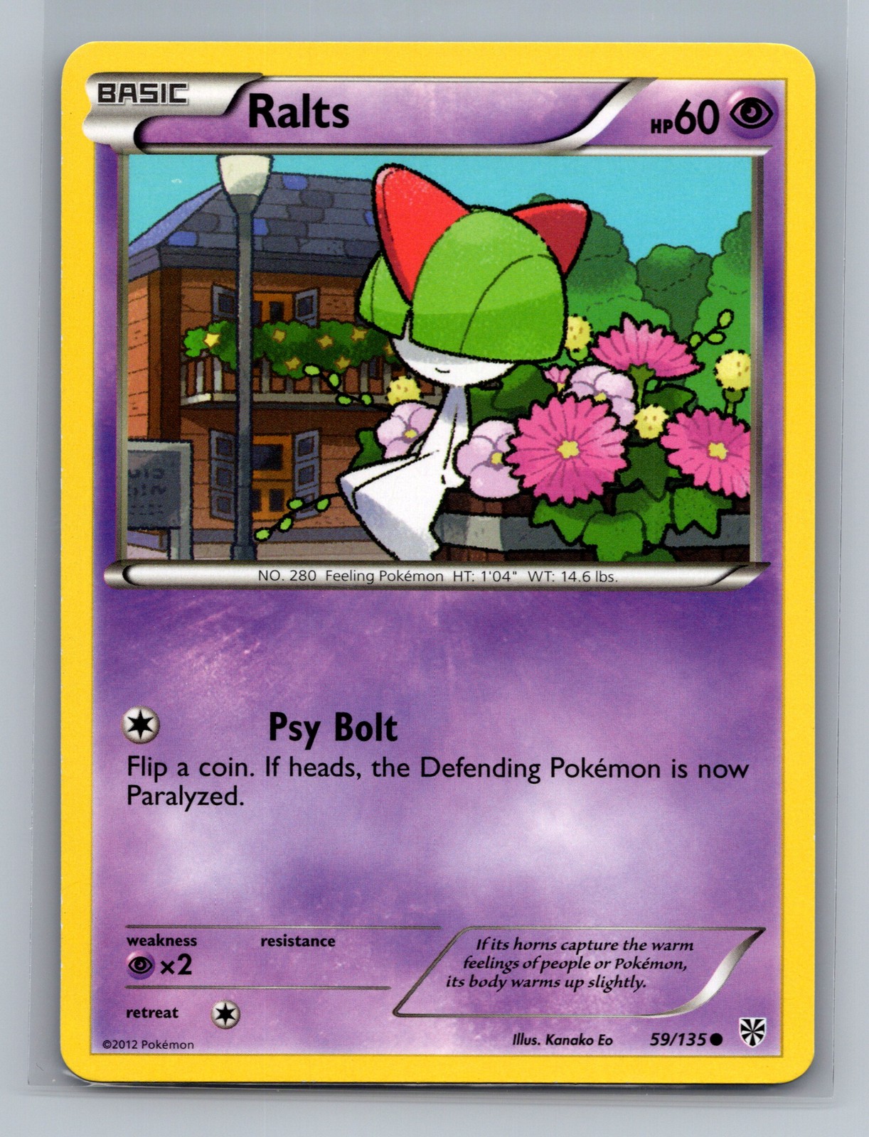 Plasma Storm #59/135 Ralts