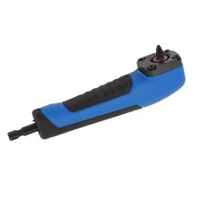 B- 5.9in Right Angle Drill Attachment ABS Alloy Steel Ergonomic Blue 90 Degree