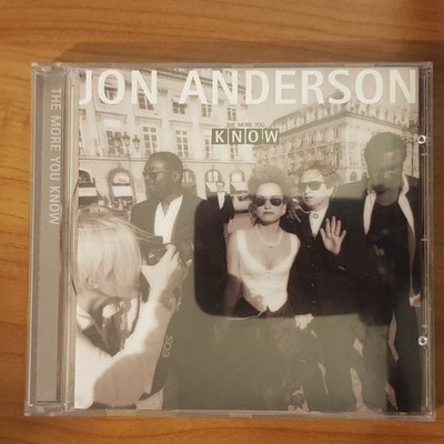 JON ANDERSON the more you know VG+/EX (CD Album, Pop, Eagle)
