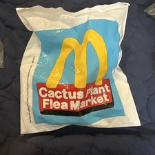 NEW Sealed McDonald's Happy Meal Cactus Plant Flea Market Toy-Cactus Buddy