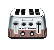 Tefal Avanti Classic TT780F40 4 Slice Toaster - Copper Touch