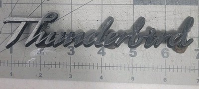 1977 1978 1979 FORD TBIRD THUNDERBIRD TRUNK EMBLEM TRIM ORNAMENT OEM USED PART