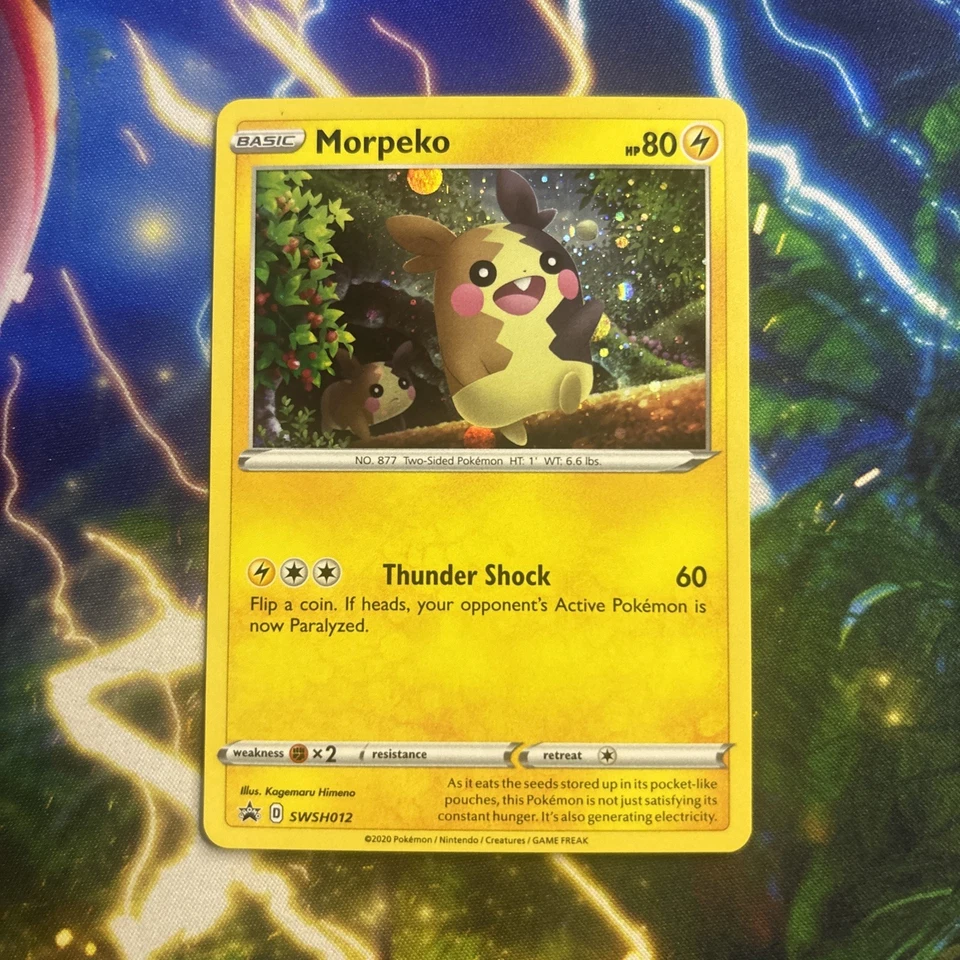Morpeko SWSH012 SWSH: Sword & Shield Promo Cards Holo - Image 3 of 3
