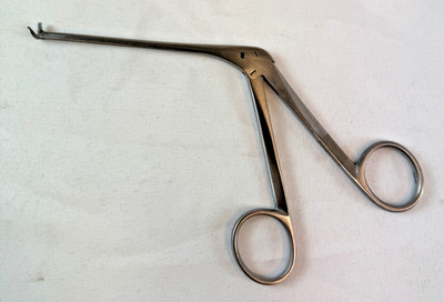 SSI Ultra 63-6602 Weil-Blakesley Thru-Cutting Forceps Upturned 45° #00 2.5mm ENT
