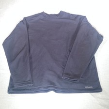 Patagonia Capilene Long Sleeve Shirt Men's XL Black Baselayer Made in USA