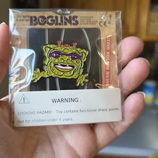 Boglins Red Eyed King Dwork Collectable Pin 2021 TriAction Toys Sealed