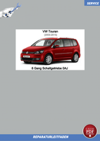VW Touran (03-15) Reparaturanleitung 6 Gang Schaltgetriebe 0AJ PDF