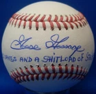 BAS Goose Gossage Autographed Signed AUTO INSCR MLB Robert D. Manfred Baseball