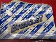 EMBLEMA SIGLA SCRITTA FIAT BRAVO GT 95-01  7791333 NUOVO ORIGINALE LOGO