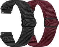 Uhrenarmband 16-24Mm Elastisch Nylon Loop Verstellbar Sport Atmungsaktiv Herren