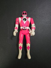 1993 Bandai Pink Auto Morphin Kimberly Flip Head Power Ranger 5.5” Figure