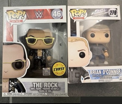 The Rock Chase Funko And Brian O Connor Funko