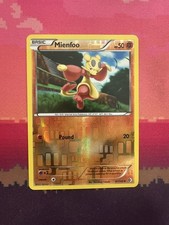 Pokemon Card Mienfoo Boundaries Crossed Reverse Holo 87/149 Near Mint