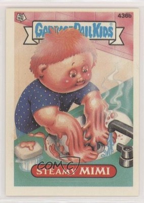 1987 Topps Garbage Pail Kids Series 11 Steamy MIMI (One Star Back) #436b 0c41